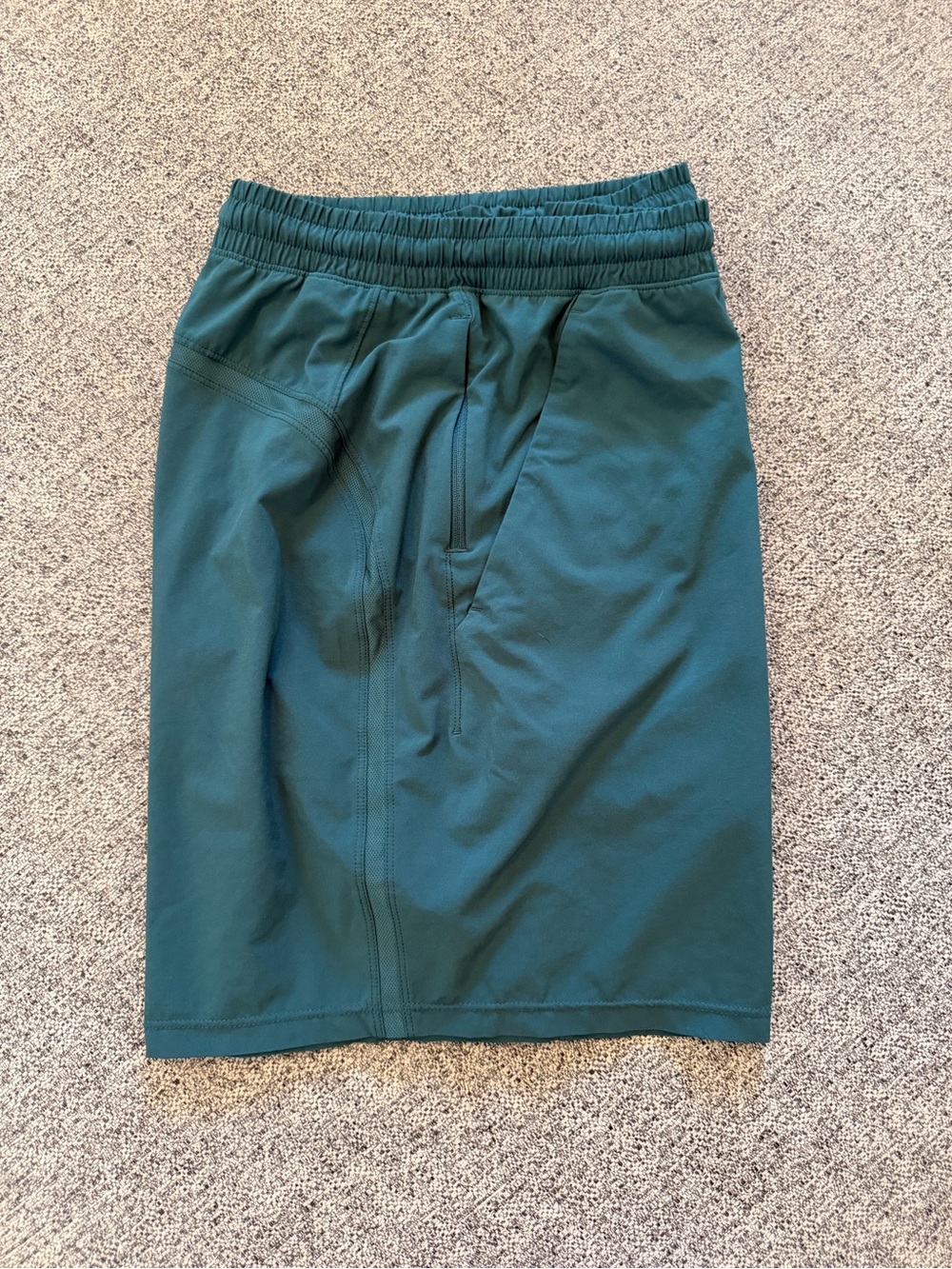 Men's M Lululemon Athletic Shorts in Teal 7” Linerless - Picture 4 of 6